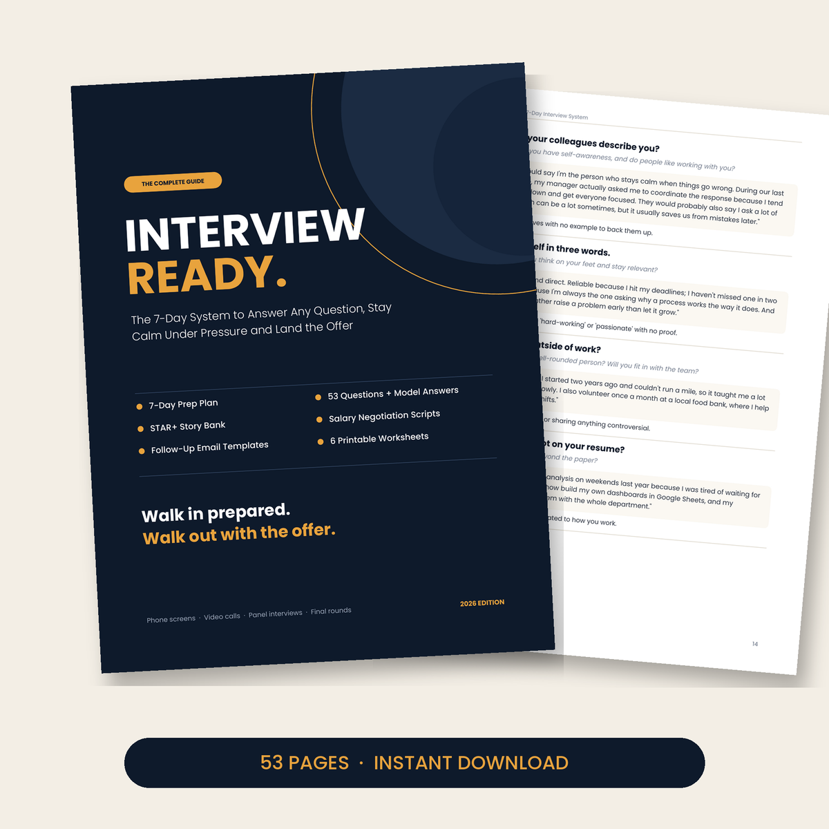 Interview Ready: The 7-Day Job Interview System